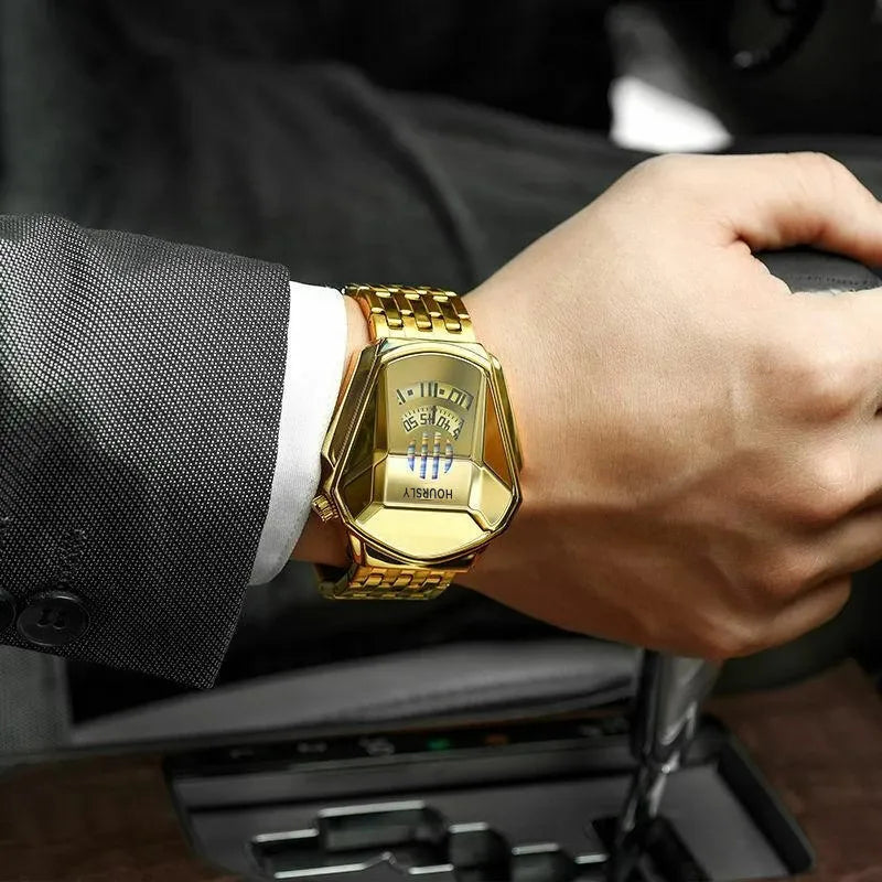 Relógio de Luxo Masculino Housrly